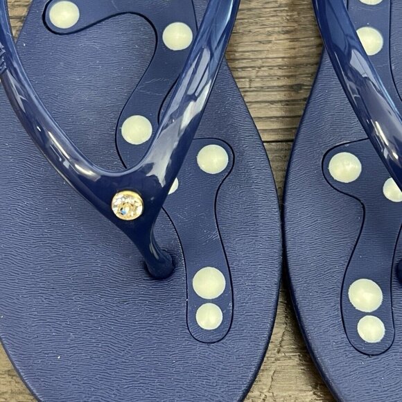 Rovmia by ccilu Stepping Stone Massage Sandals Size 11 Blue Swarovski - Picture 10 of 10
